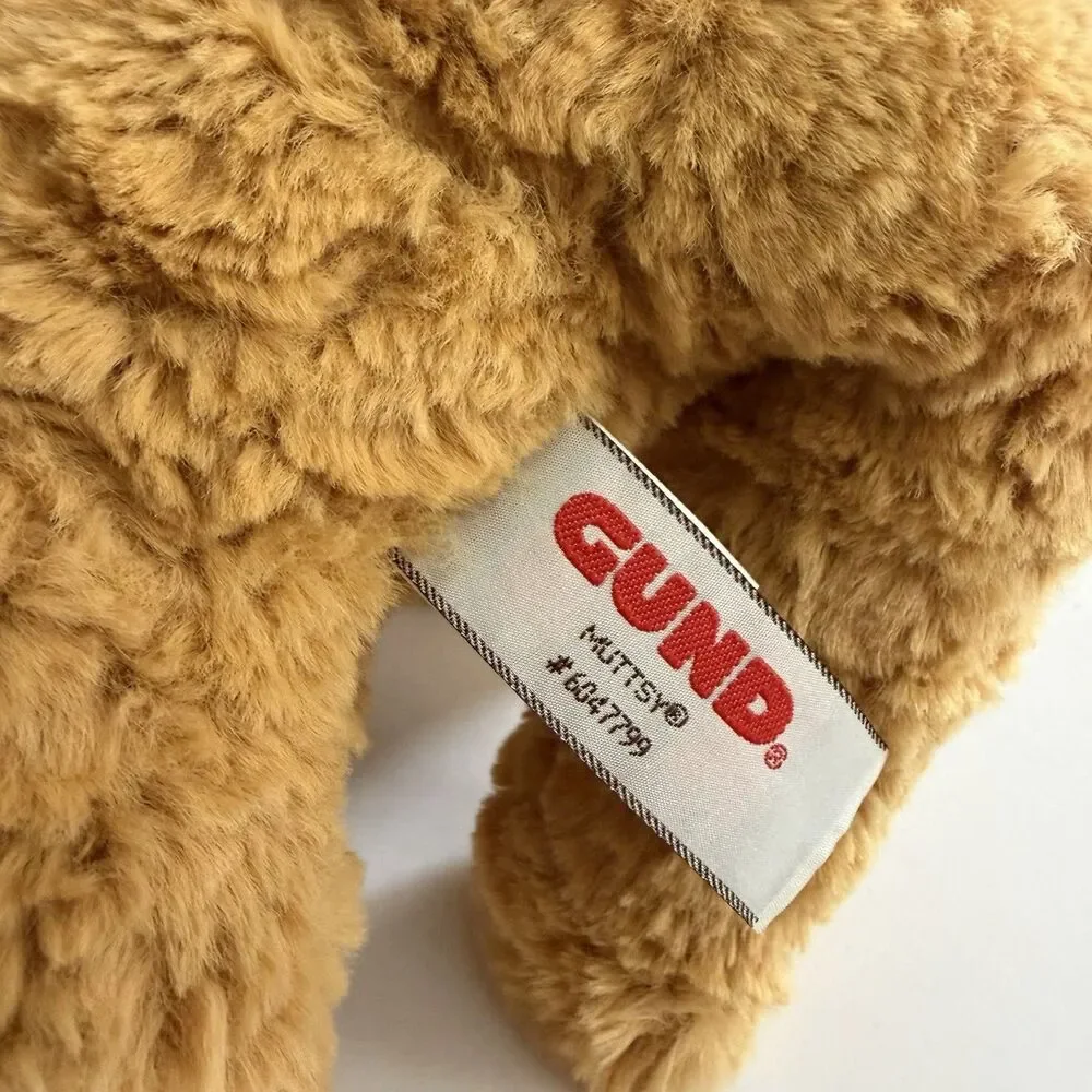 GUND Muttsy Plush Dog 15” Golden Retriever Puppy 2024 Stuffed Animal 604779